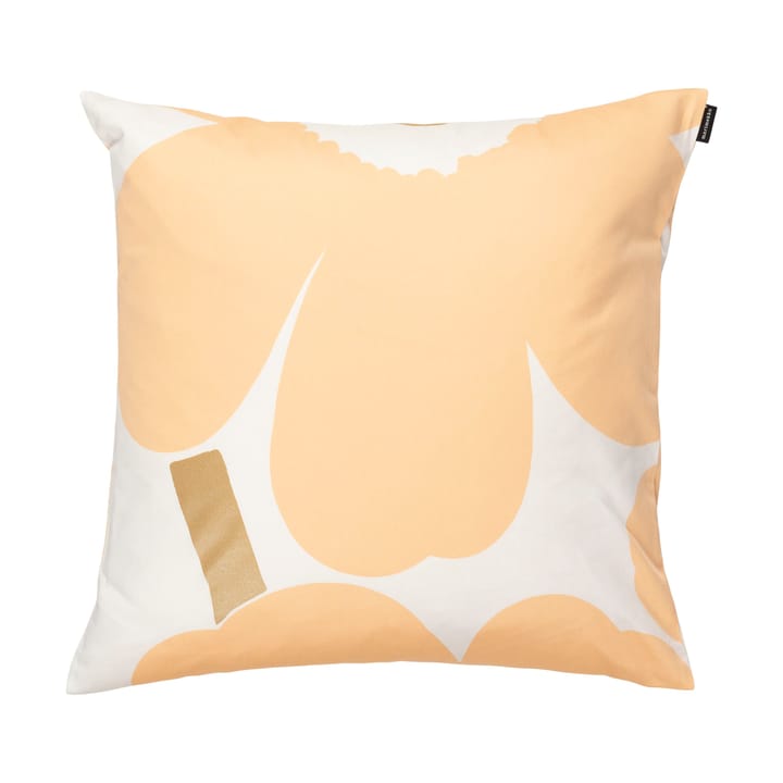 Funda de cojín Unikko 50x50 cm 2 piezas, White-Light pink-apricot Marimekko