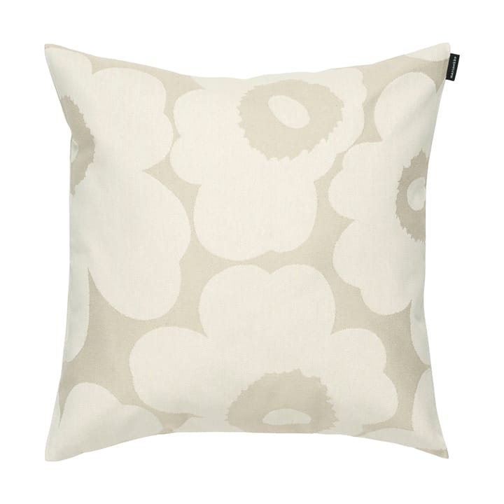 Funda de cojín Unikko jaquard 50x50 cm - Ecru - Marimekko