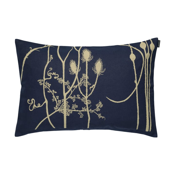 Funda de cojín Vuoren 40x60 cm - Azul medianoche-Heno - Marimekko