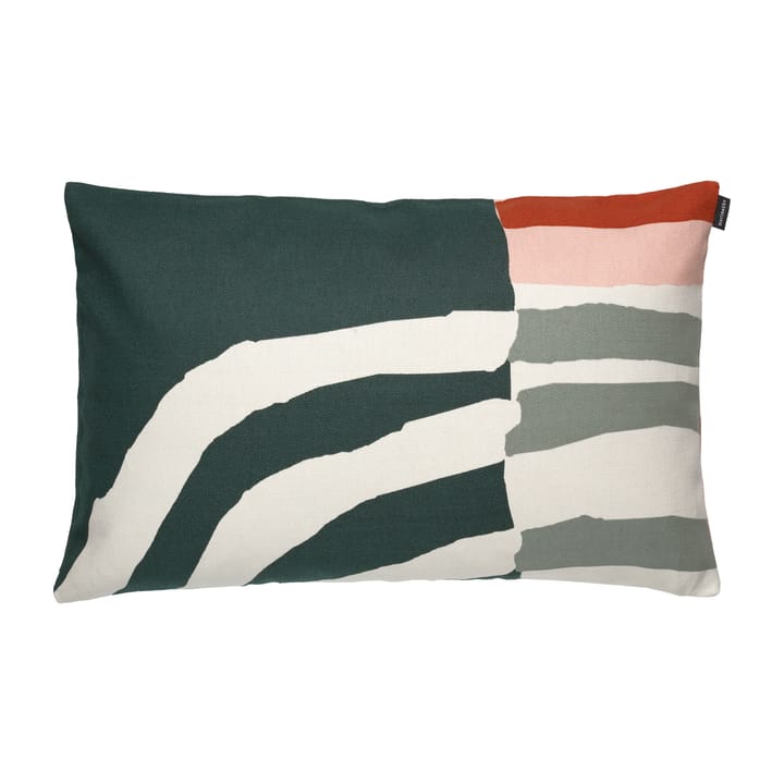 Funda de cojín Vuosirenkaat 40x60 cm, Beige-verde-rosa Marimekko