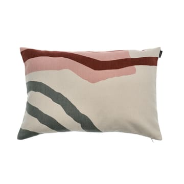 Funda de cojín Vuosirenkaat 40x60 cm - Beige-verde-rosa - Marimekko