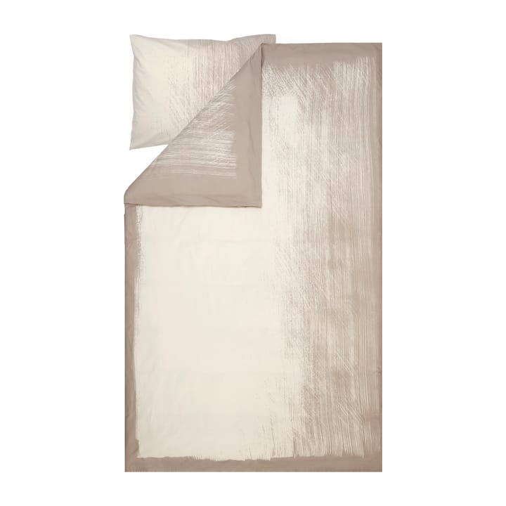 Funda nórdica Kuiskaus 210x150 cm, blanco-beige Marimekko