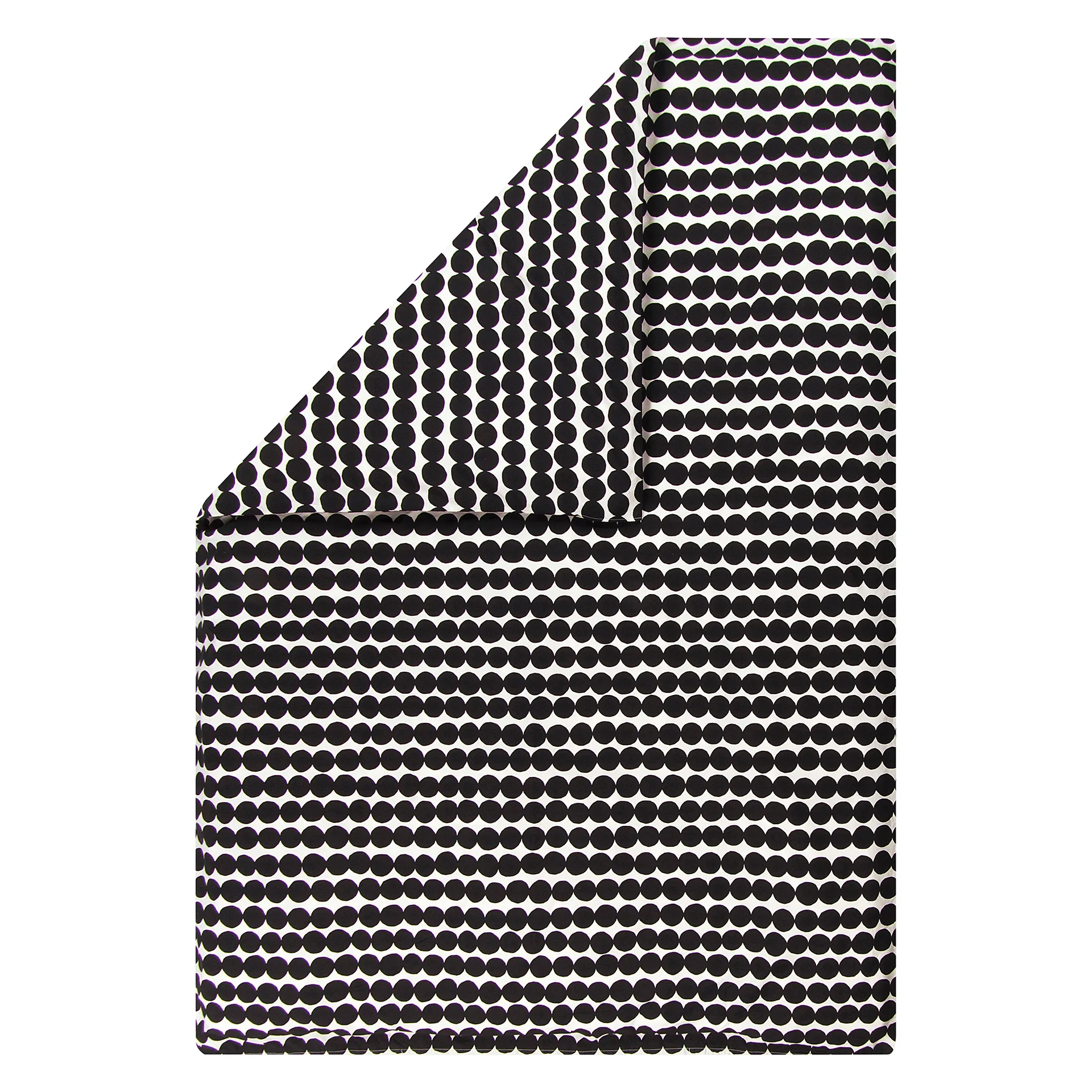 Funda nórdica Räsymateo 150x210 cm, negro-blanco Marimekko