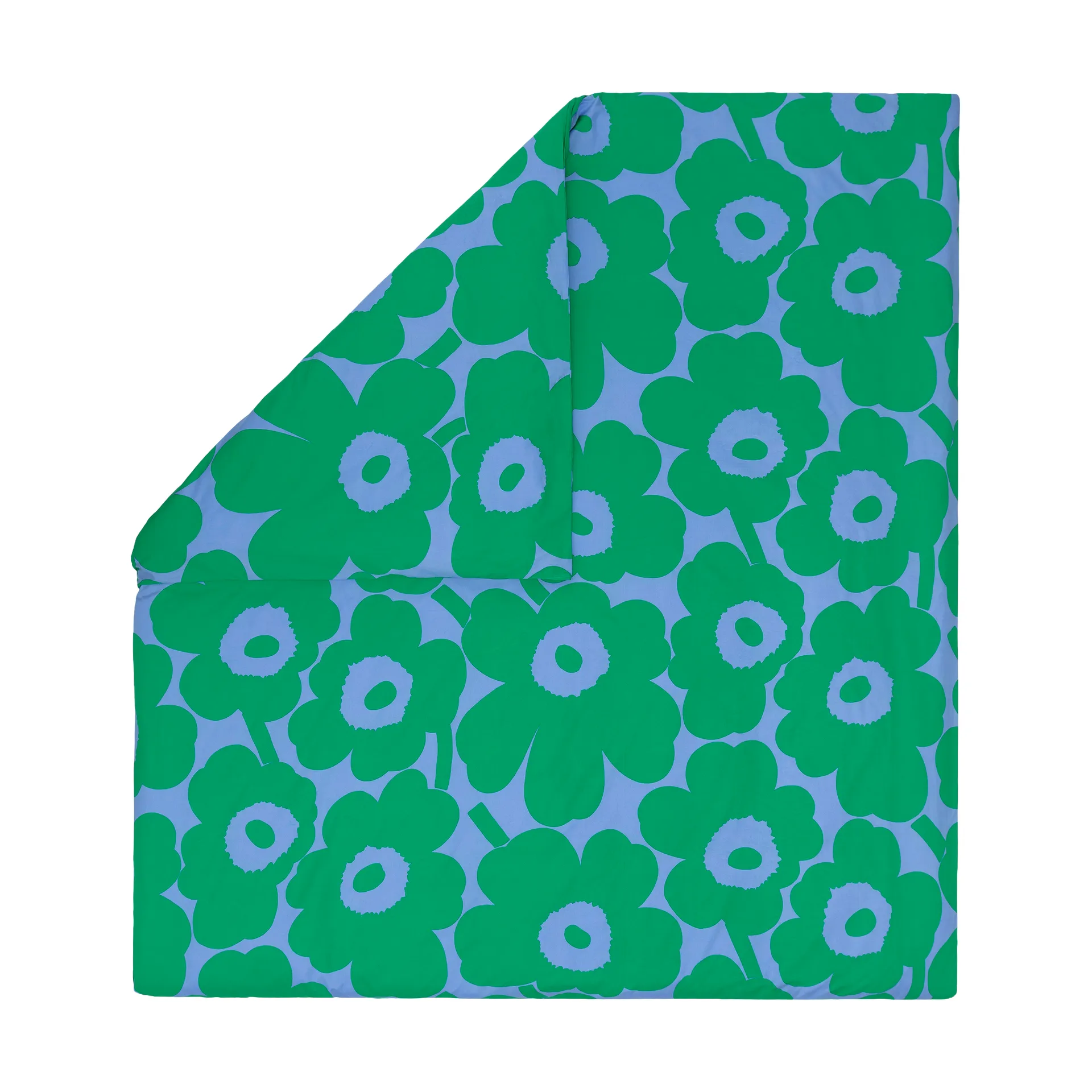 Funda nórdica Unikko 220x240 cm, Light blue-green Marimekko