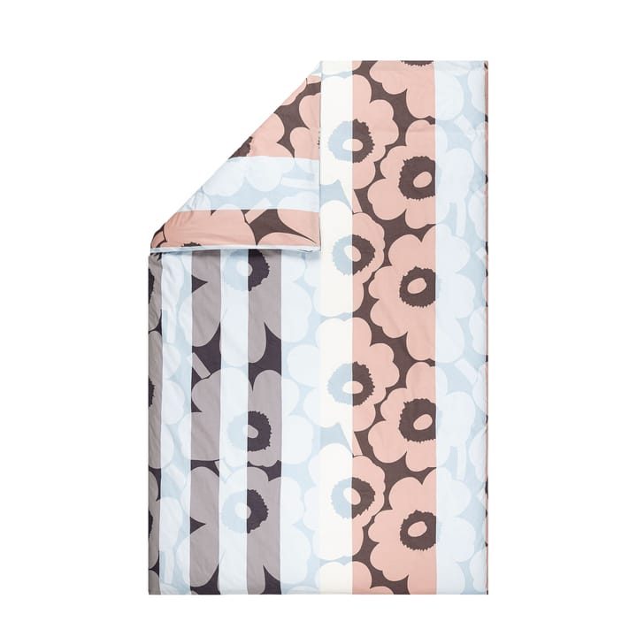 Funda nórdica Unikko Ralli 150x210 cm, Off white-peach-blue Marimekko