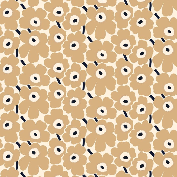 Hule Pieni Unikko - blanco natural-beige-azul oscuro - Marimekko