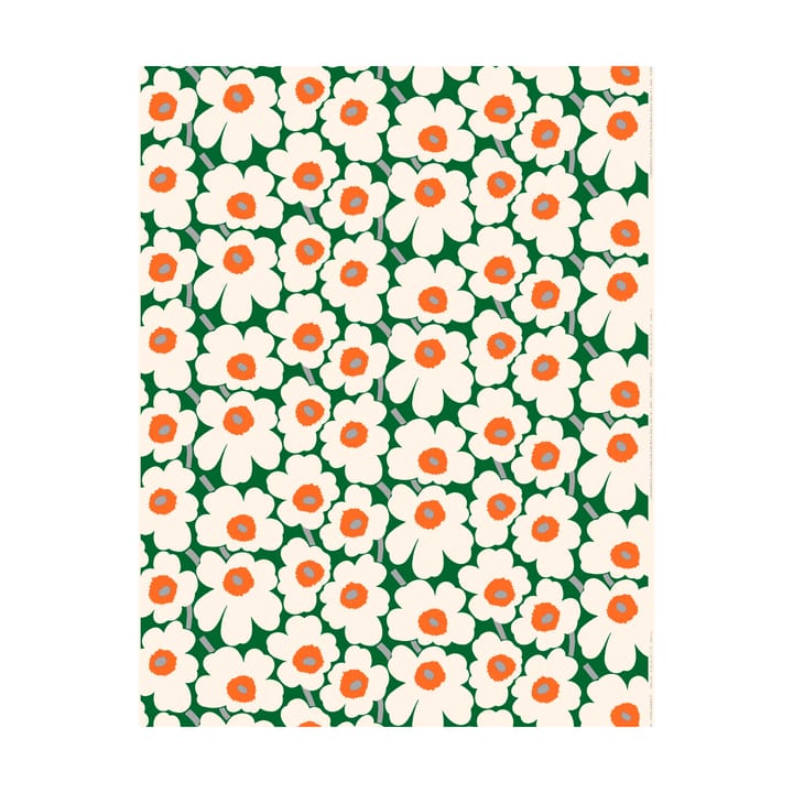 Hule Pieni Unikko - Green-cotton-orange - Marimekko