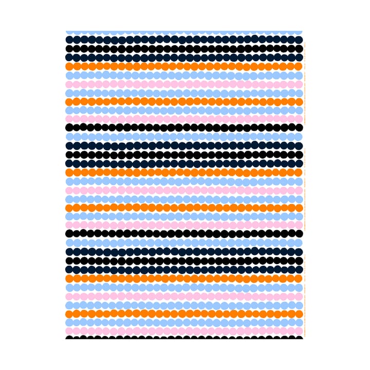 Hule Räsymatto - White-pink-light blue-black - Marimekko