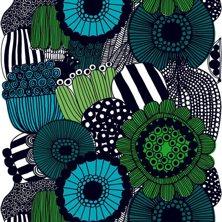 Hule Siirtolapuutarha - blanco-verde - Marimekko