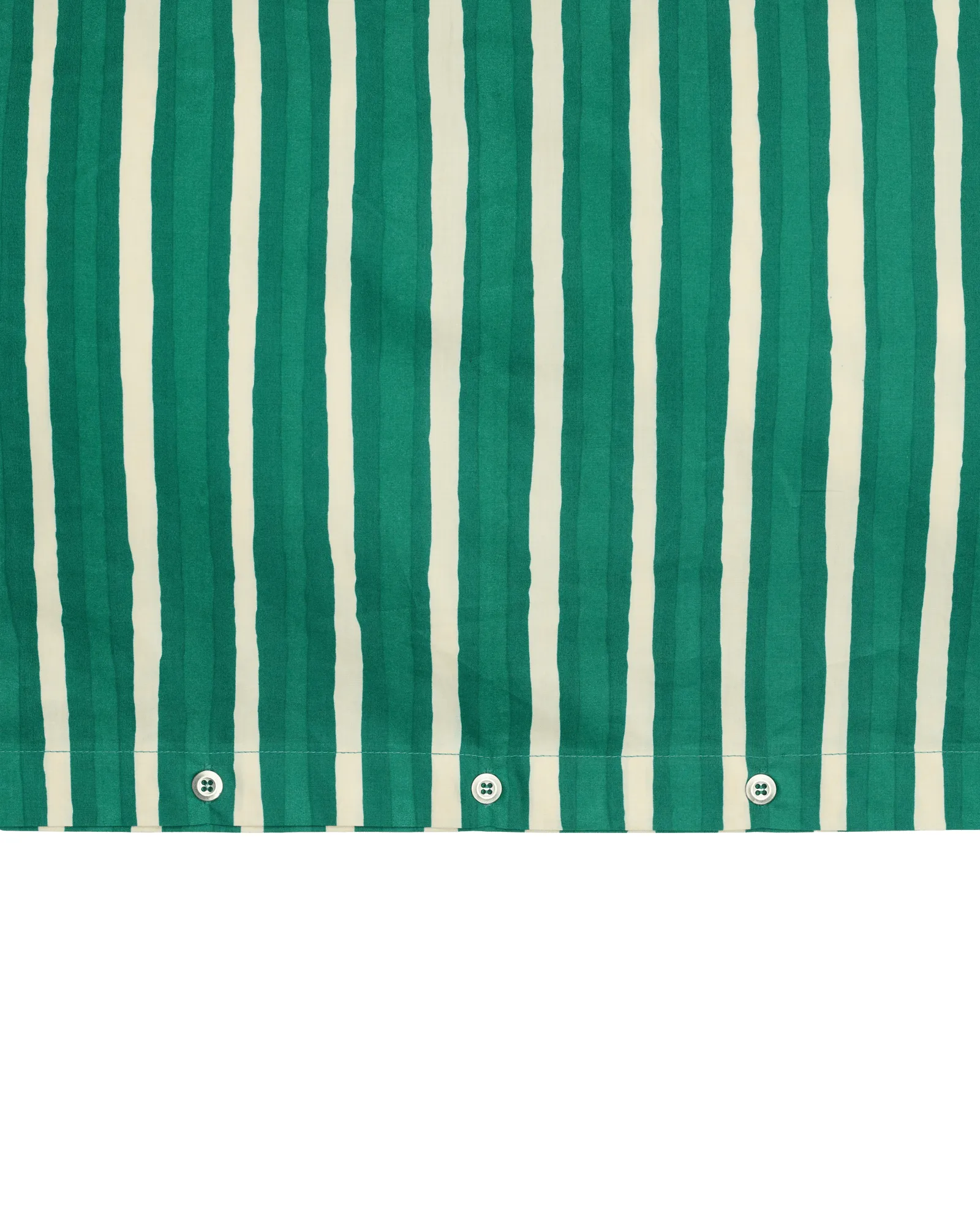 Iso Piccolo funda nórdica, Off white-emerald Marimekko