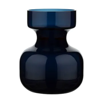 Jarrón Säkki 16,5 cm - Azul medianoche - Marimekko