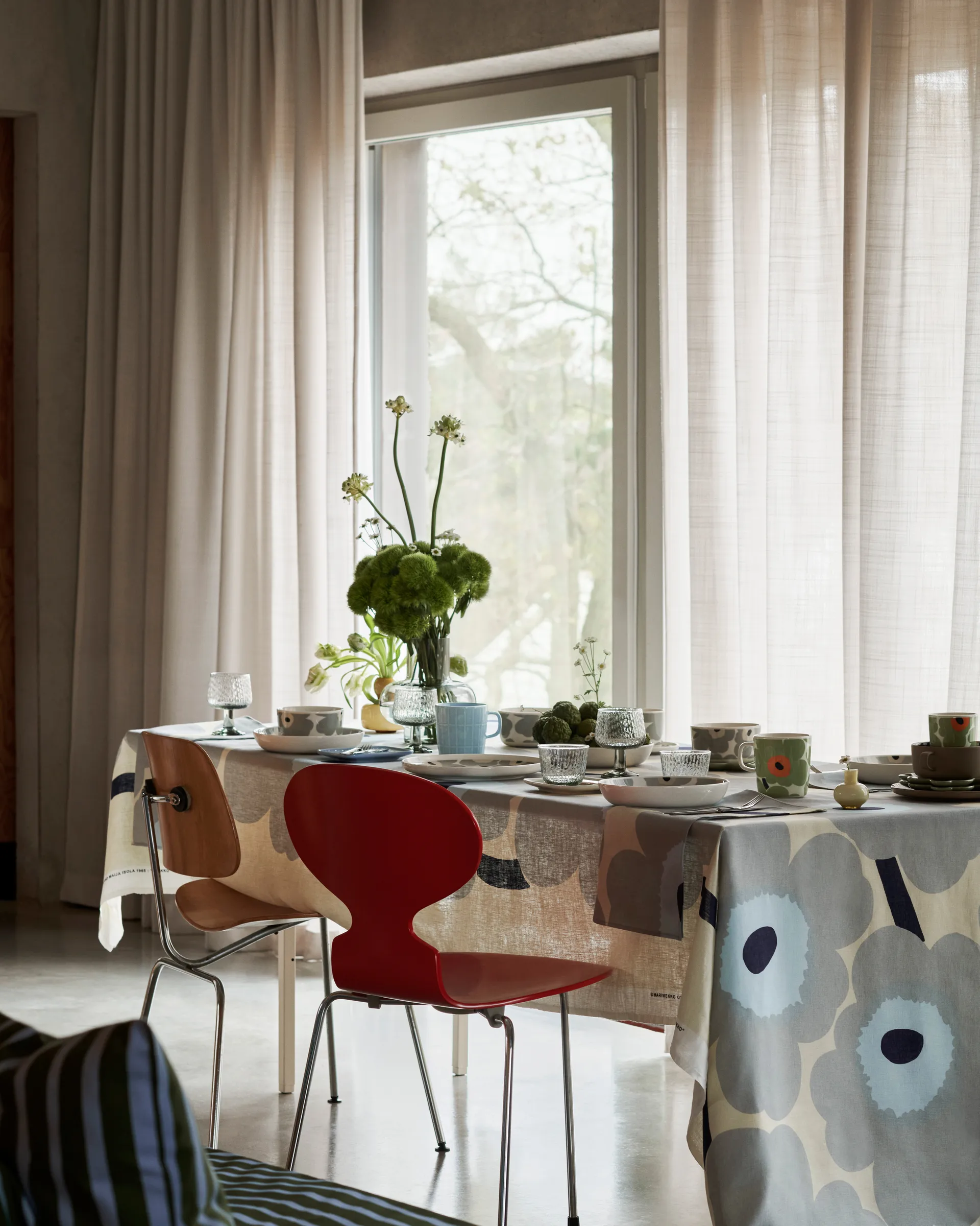 Jarrón Umpu 20 cm, Misty grey Marimekko