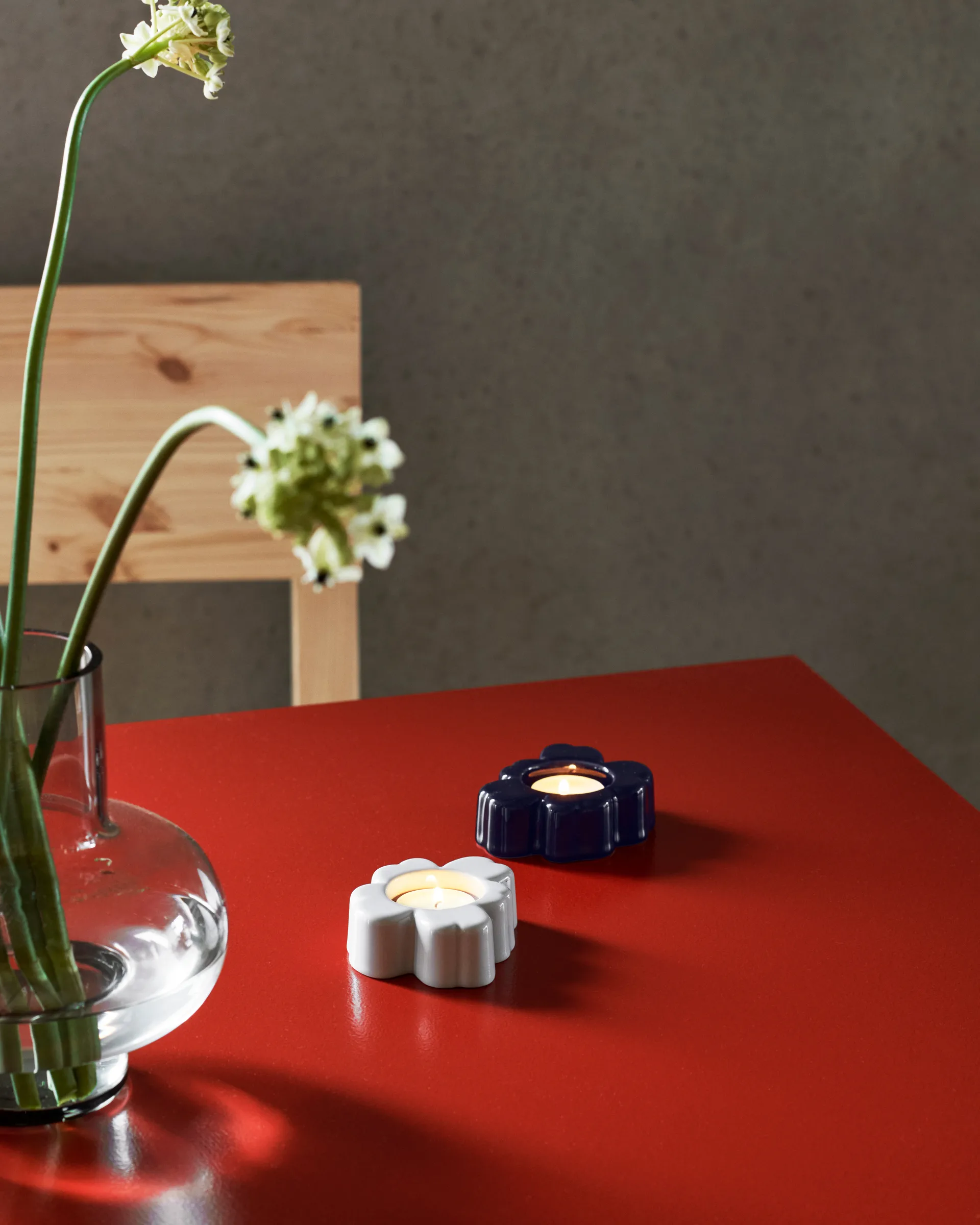 Jarrón Umpu 20 cm, Misty grey Marimekko