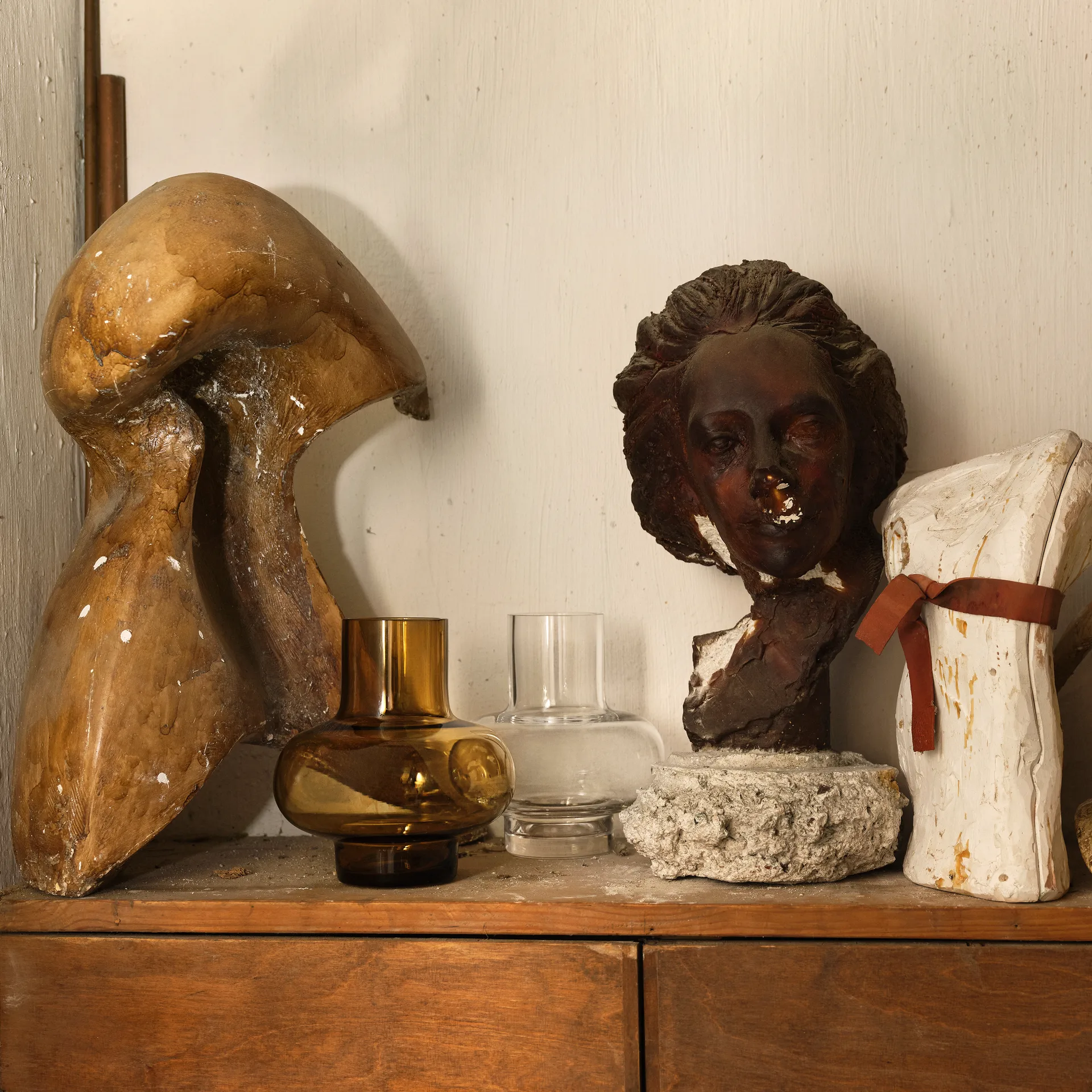 Jarrón Umpu 20 cm, transparente Marimekko