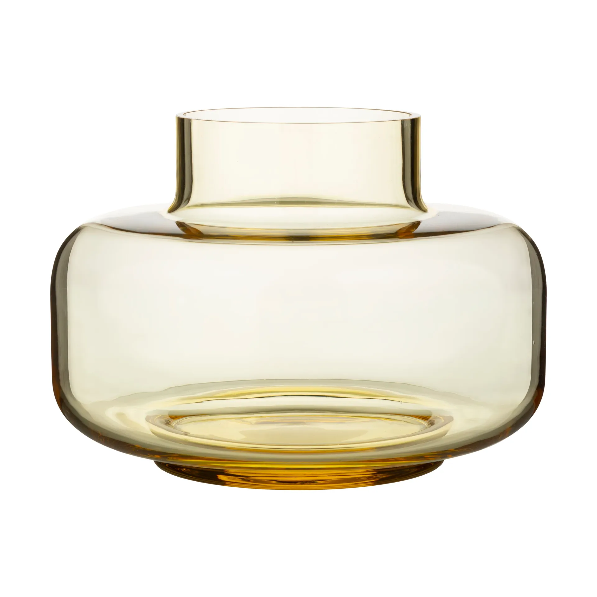 Jarrón Urna 21 cm, Pale yellow Marimekko