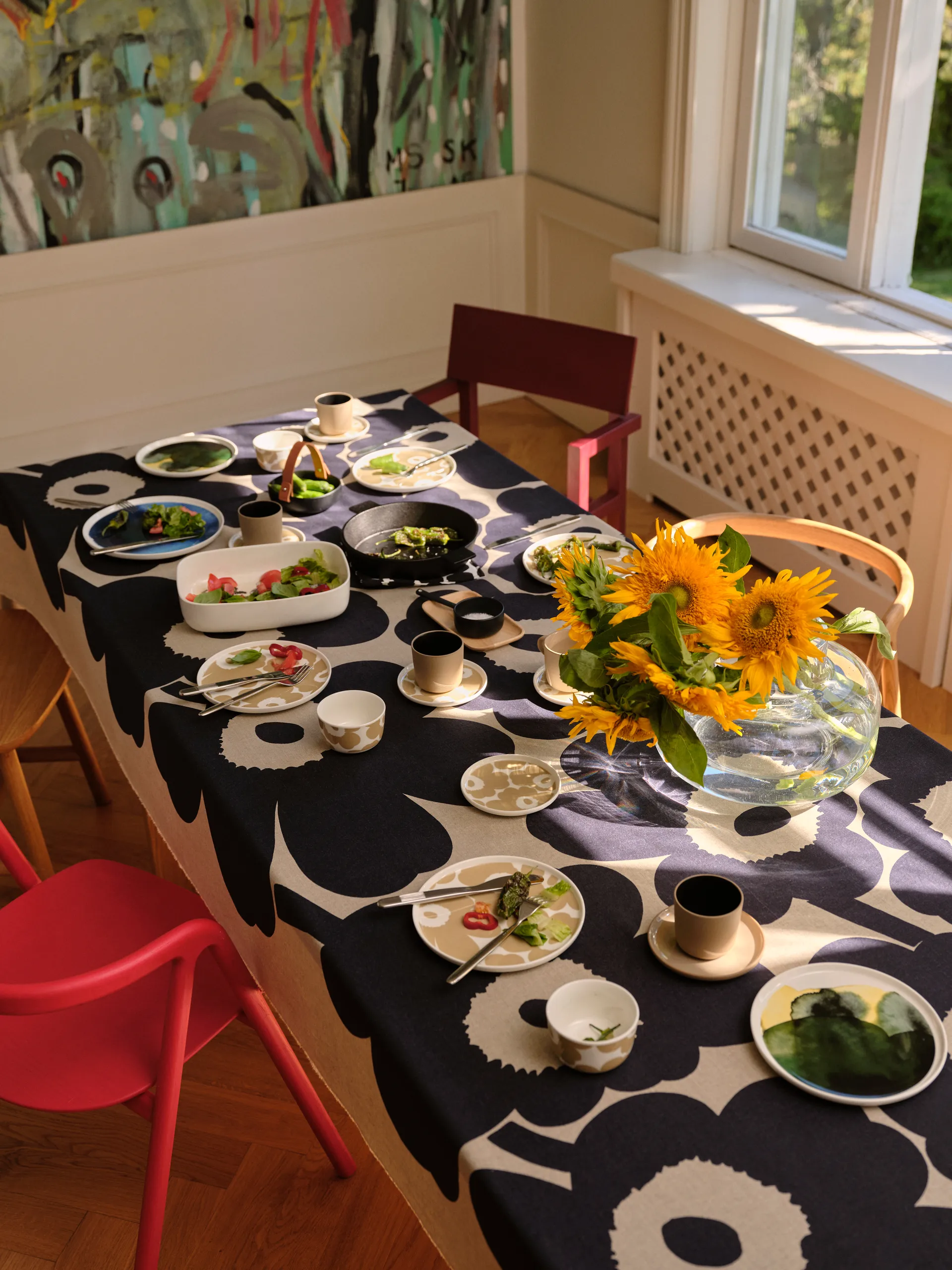 Jarrón Urna 21 cm, tranparente Marimekko