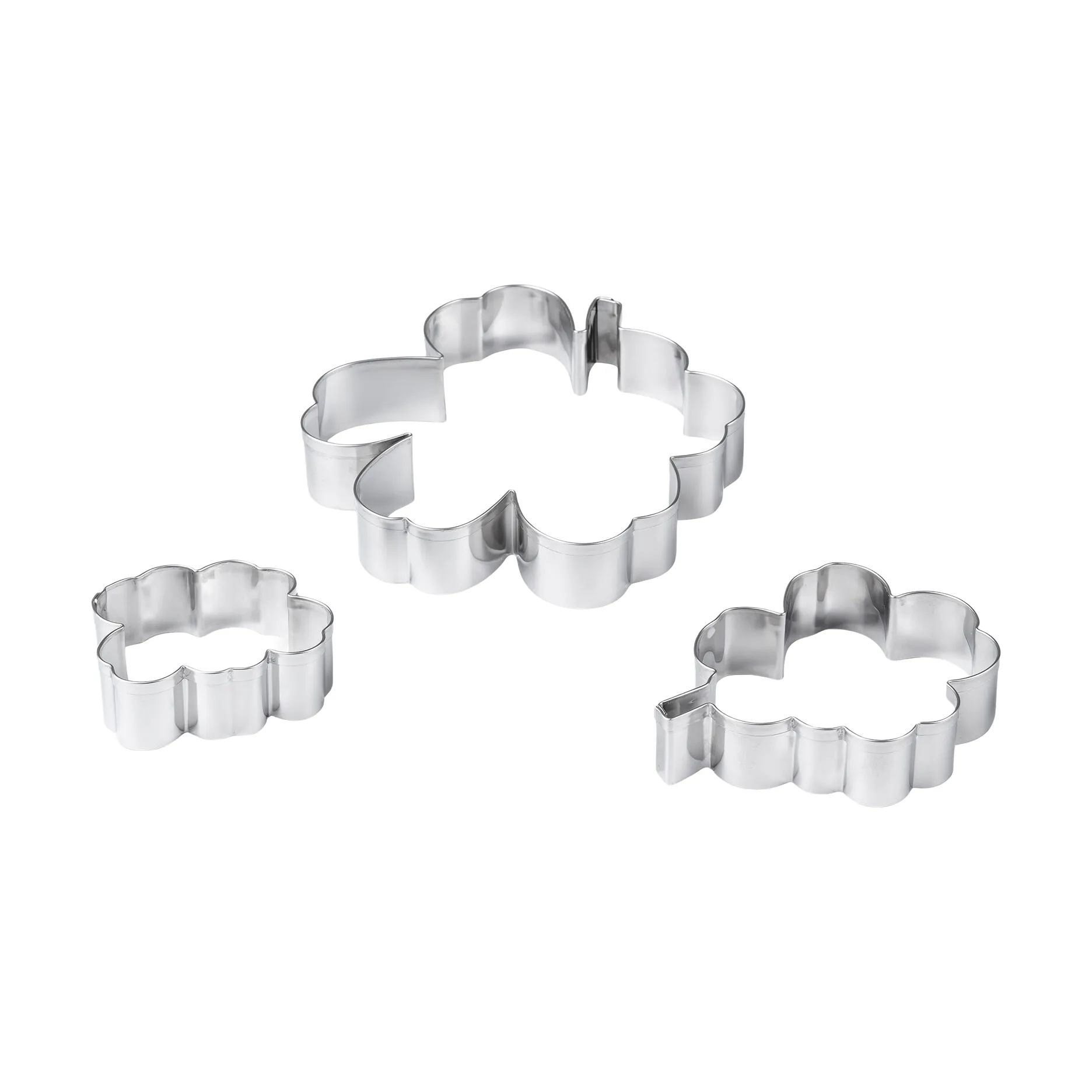 Juego de 3 moldes para pastel Unikko, Stainless steel Marimekko