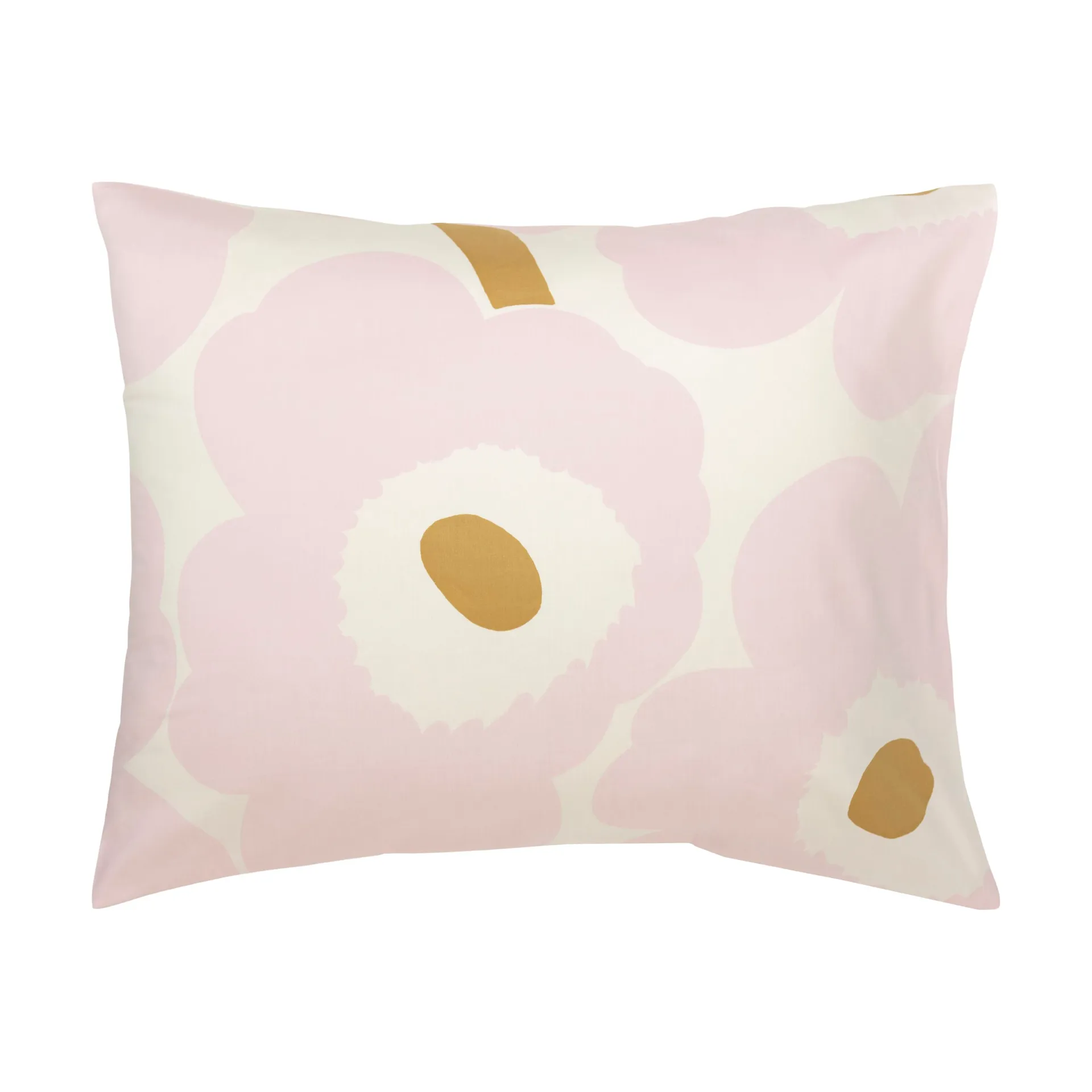 Juego de cama Unikko 150x210 cm+50x60 cm, White-light pink-beige Marimekko