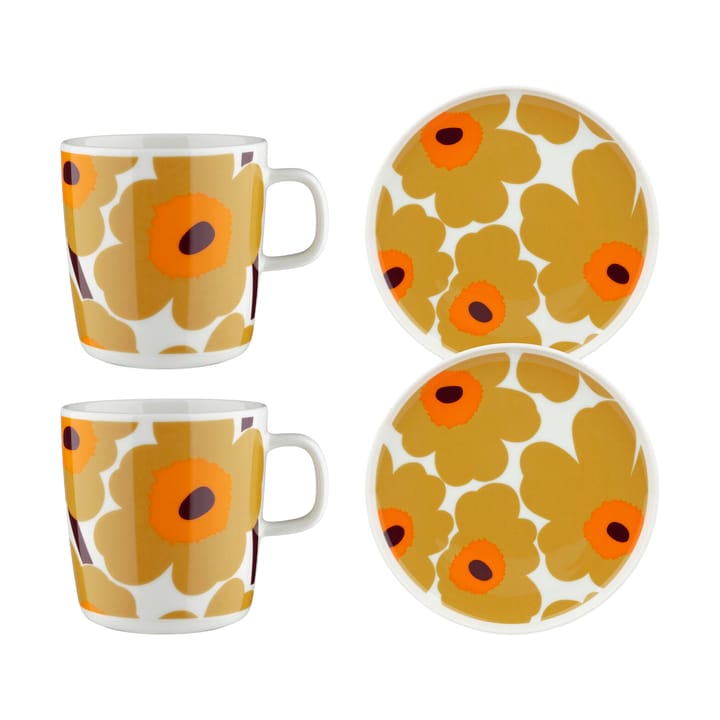 Juego de desayuno Unikko - Beige - Marimekko