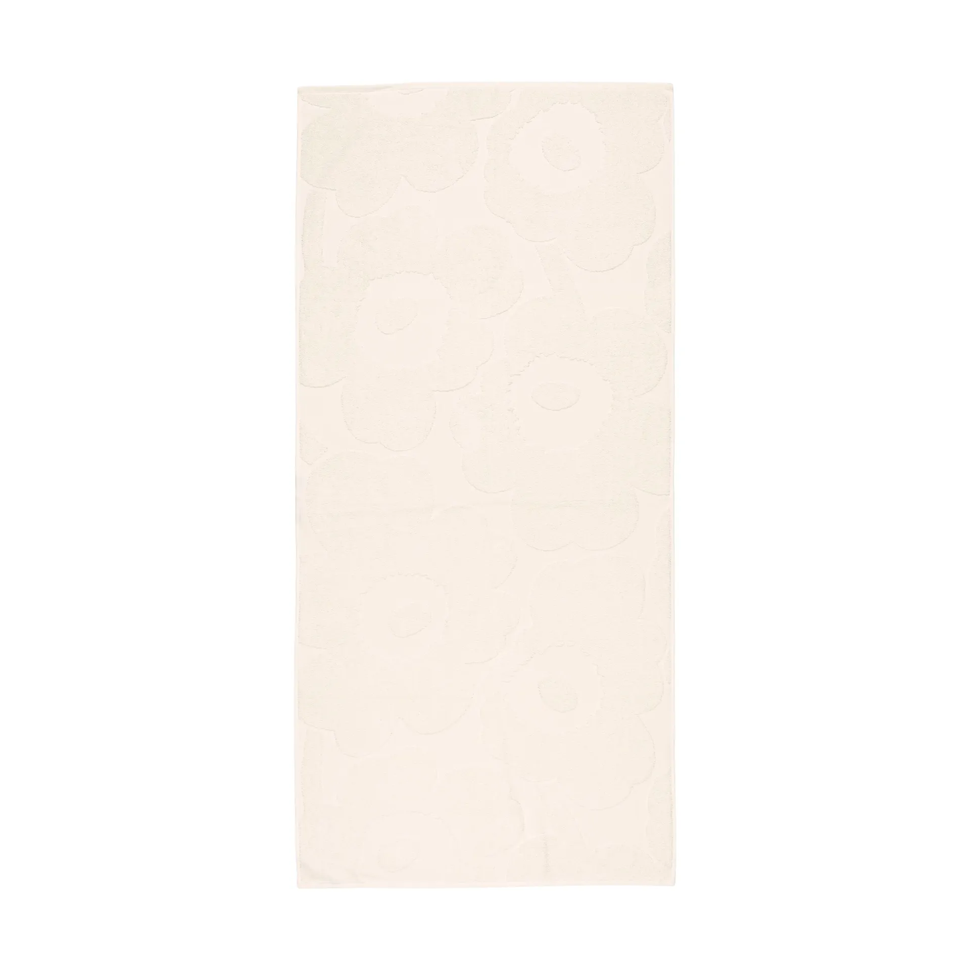 Juego de toallas solid Unikko 4 piezas, Ecru Marimekko