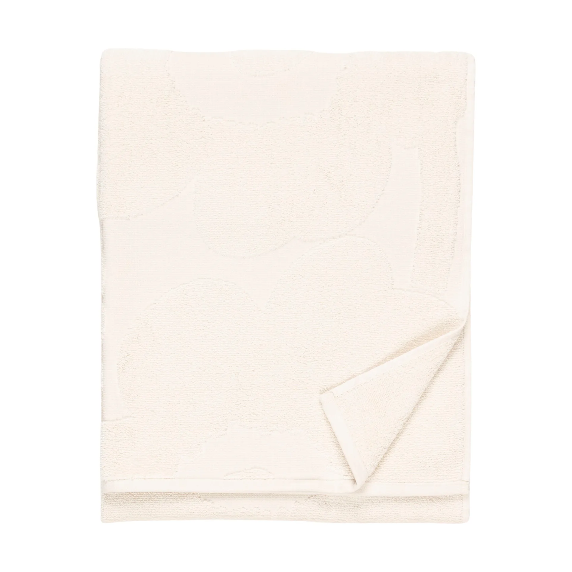 Juego de toallas solid Unikko 4 piezas, Ecru Marimekko