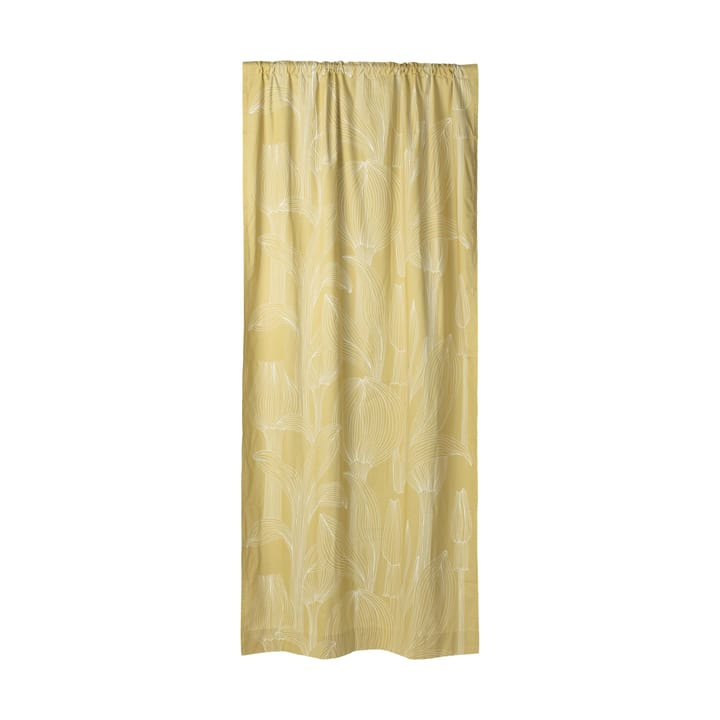 Kukat Puhkeavat cortina de longitud 135x250 cm - Caqui-blanco - Marimekko