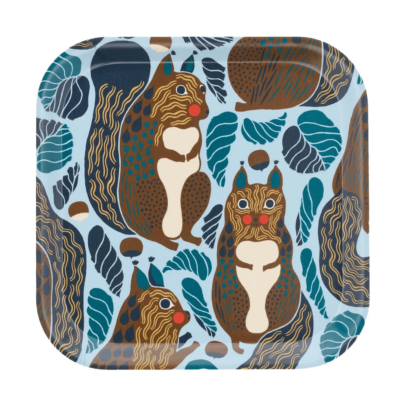 Kurre bandeja, Sky blue-multicolor Marimekko