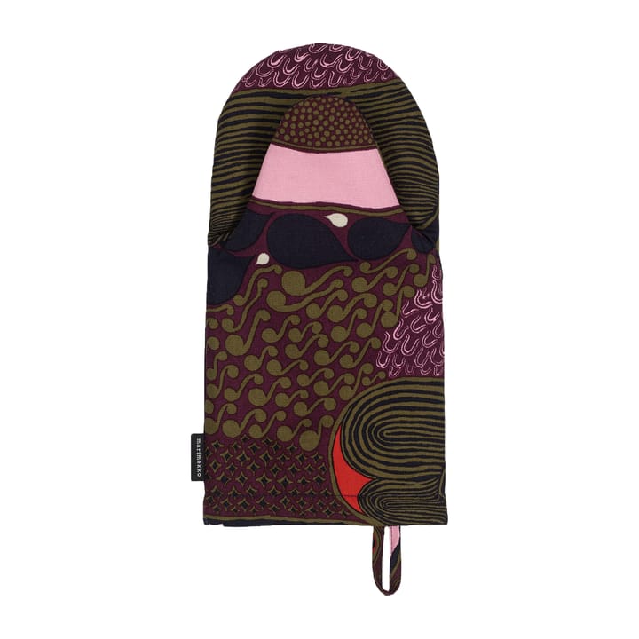 Manopla Pieni Rusakko, Rosa-marrón Marimekko