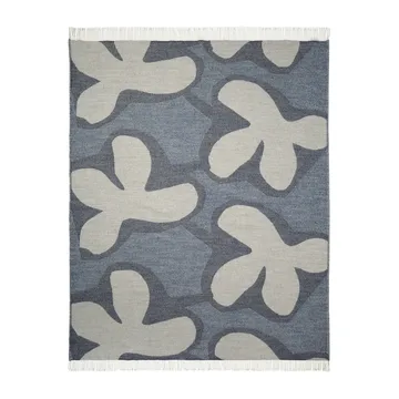 Manta de lana Kevätkiuru - Crudo claro-azul - Marimekko