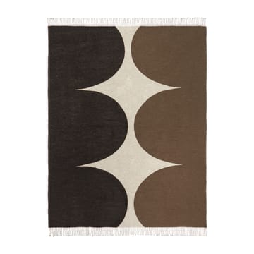 Manta Härkä 170x130 cm - negro-marrón-beige - Marimekko