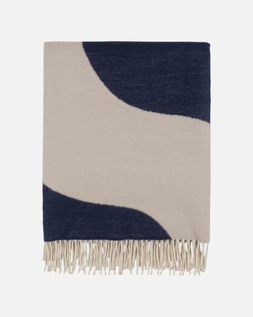 Manta Seireeni 130x180 cm - Off white-dark blue - Marimekko