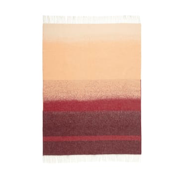 Manta Selänne 130x170 cm - Burgundy-off white, peach - Marimekko