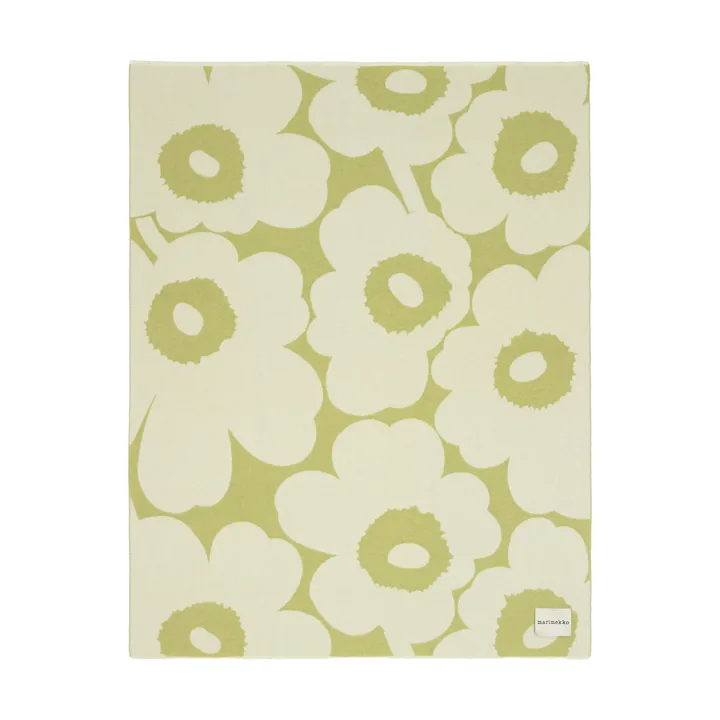 Manta Unikko 130x170 cm - Pear-off white - Marimekko