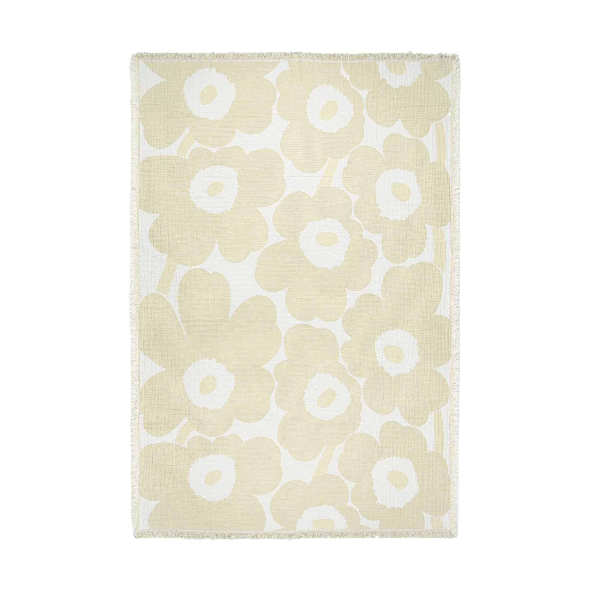 Manta Unikko 150x220 cm, Ecru Marimekko