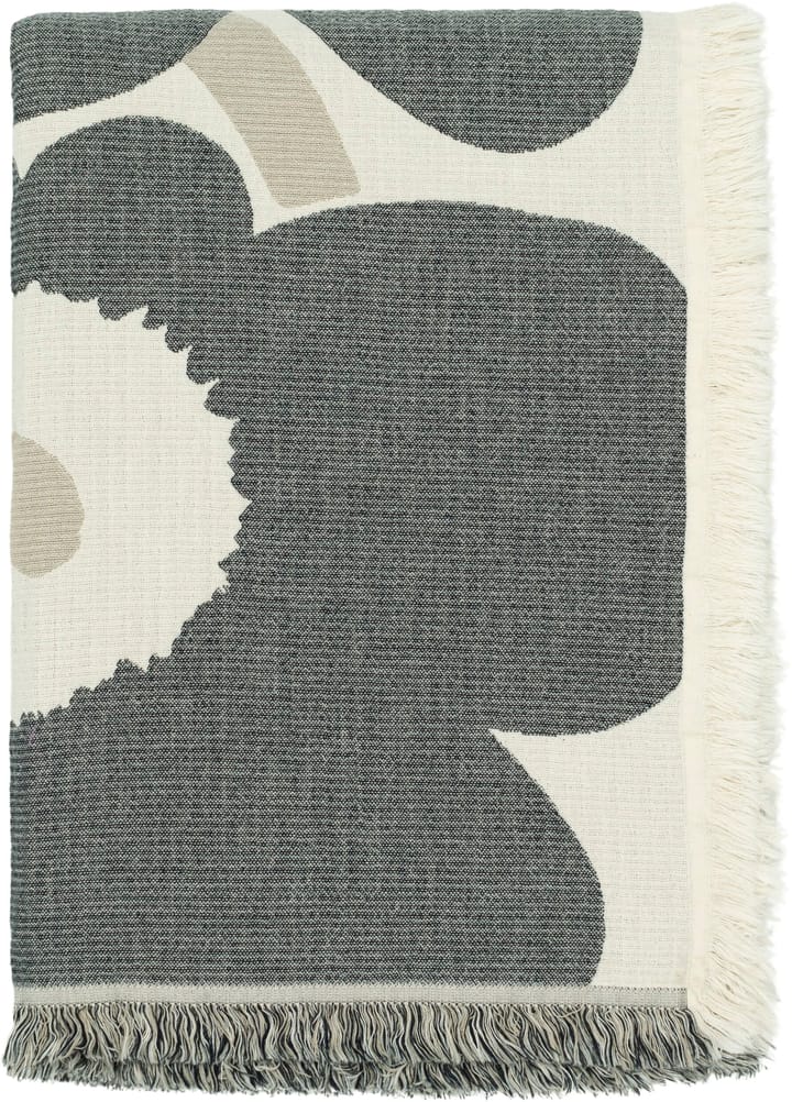 Manta Unikko 150x220 cm, Off white-charcoal-sand Marimekko