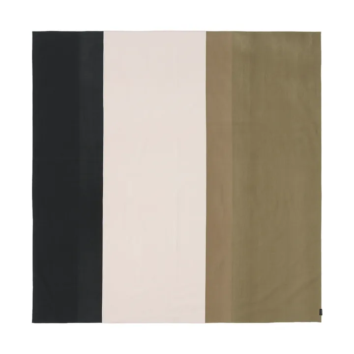 Mantel Hennika 140x140 cm - Pink-charcoal-sand - Marimekko