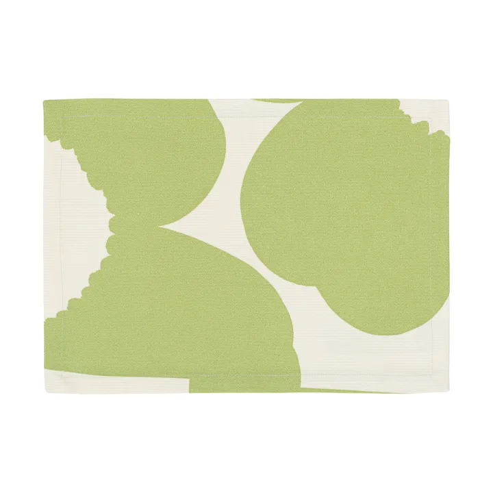 Mantel individual de tela Iso Unikko - Off white-pear - Marimekko