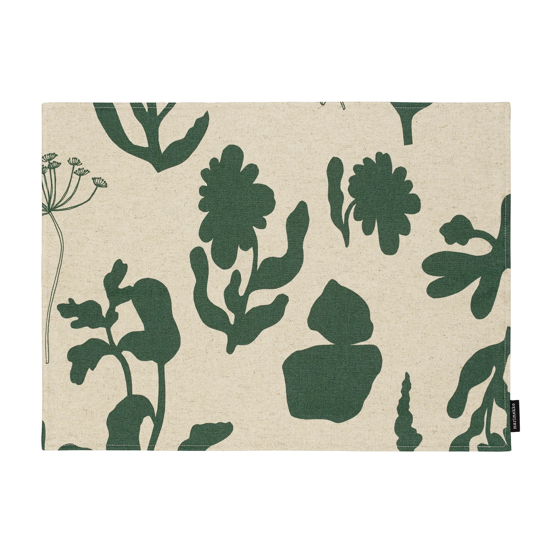 Mantel individual Elokuun Varjot 31x42 cm, verde-beige Marimekko