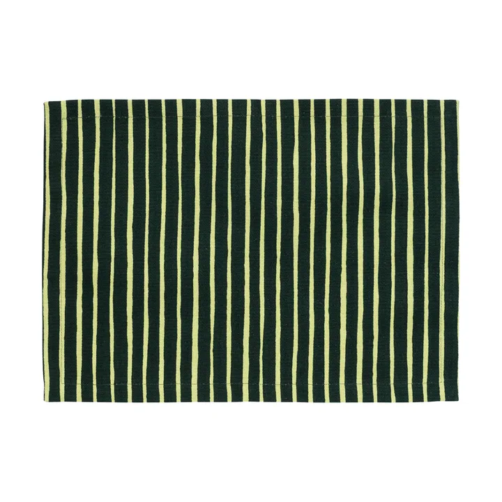 Mantel individual Piccolo de tela - Pear-dark green - Marimekko