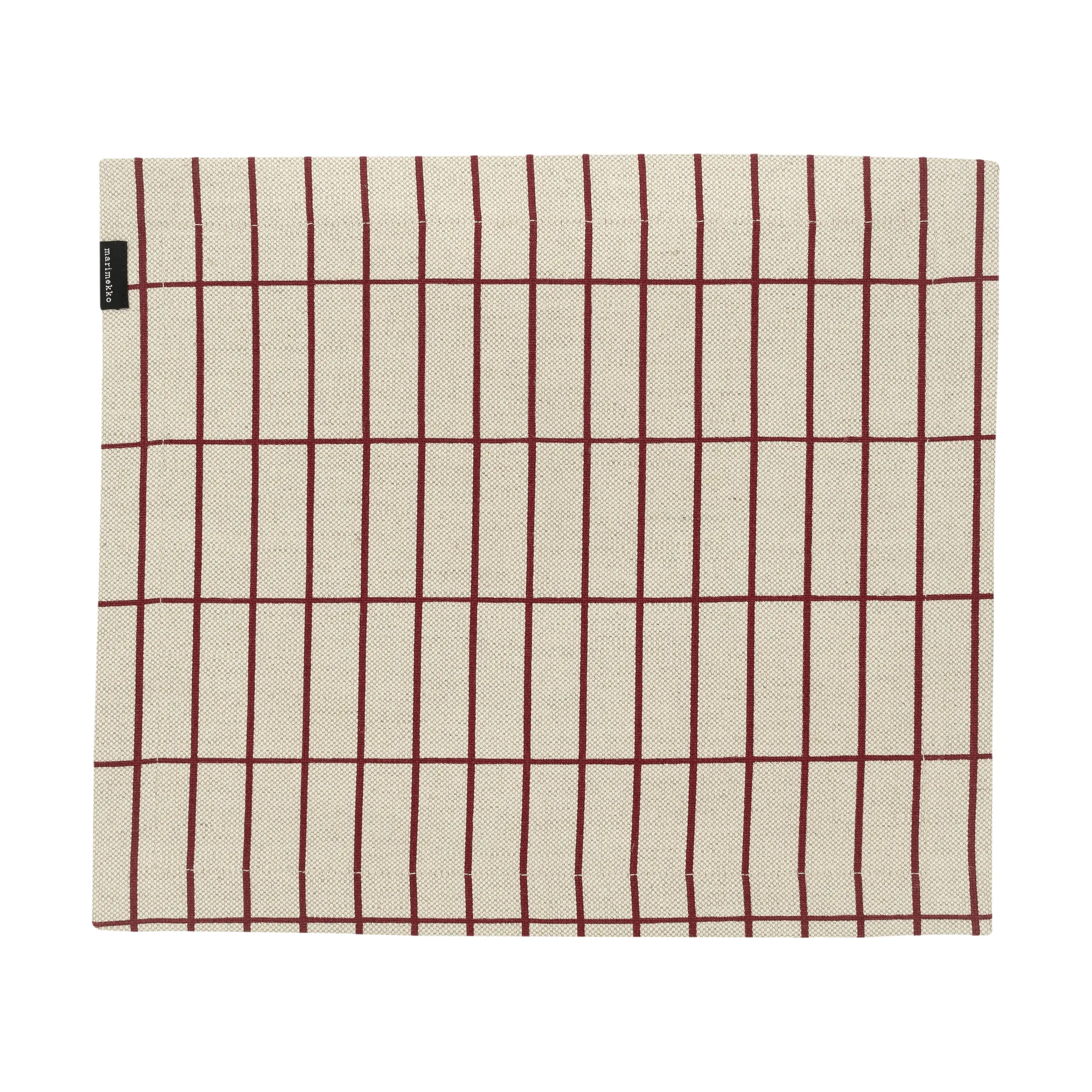 Mantel individual Pieni Tiiliskivi 35x40 cm, Linen-d. red Marimekko