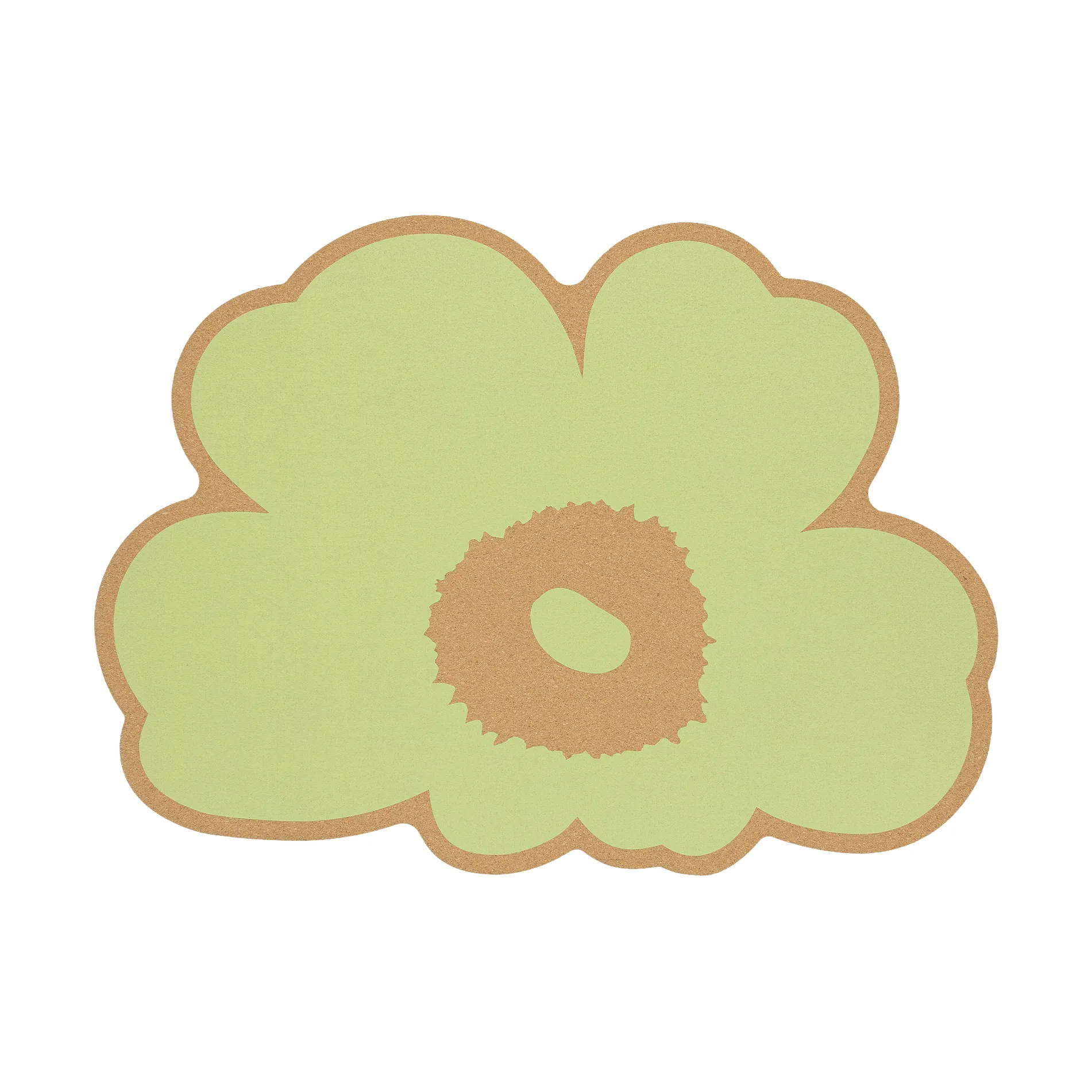 Mantel individual Unikko de corcho , Cork-pear Marimekko