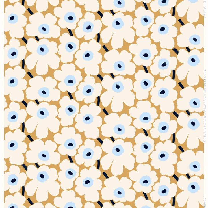 Mantel resinado Pieni Unikko - beige-crudo-azul - Marimekko