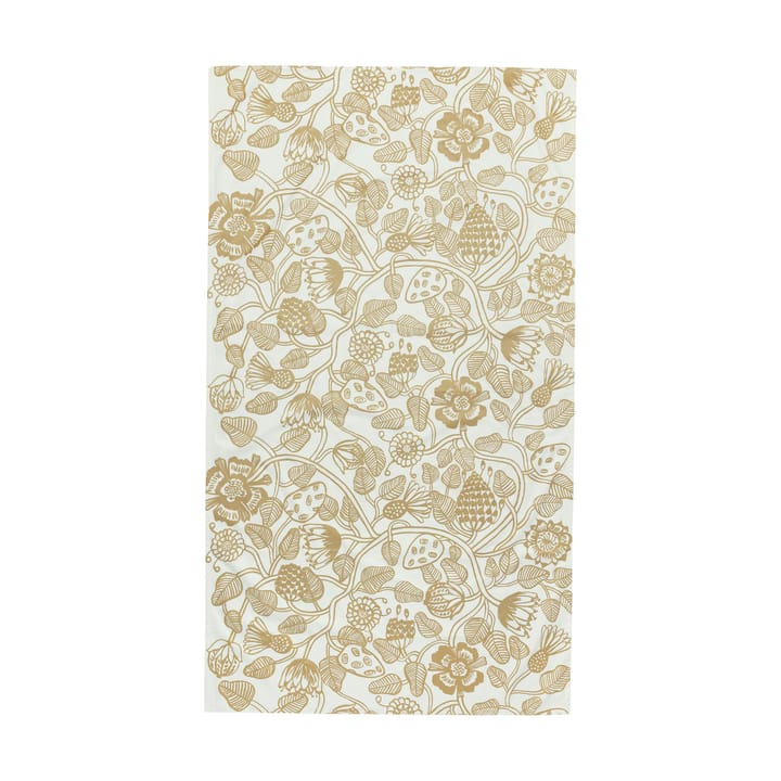 Mantel Tiara 135x250 cm, White-gold Marimekko