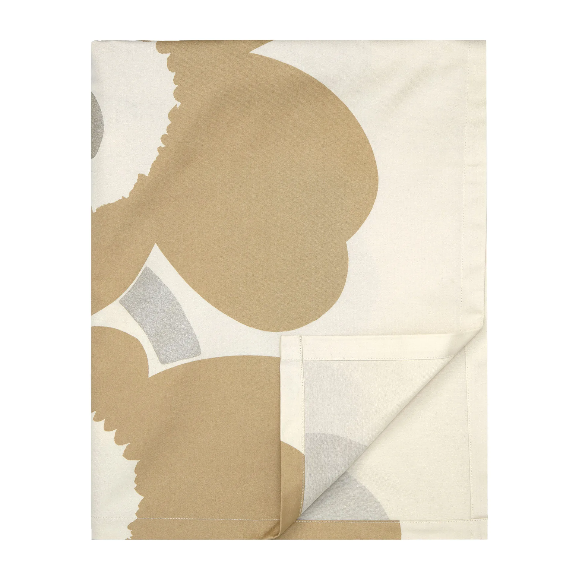 Mantel Unikko 140x250 cm, Beige-plateado-blanco Marimekko