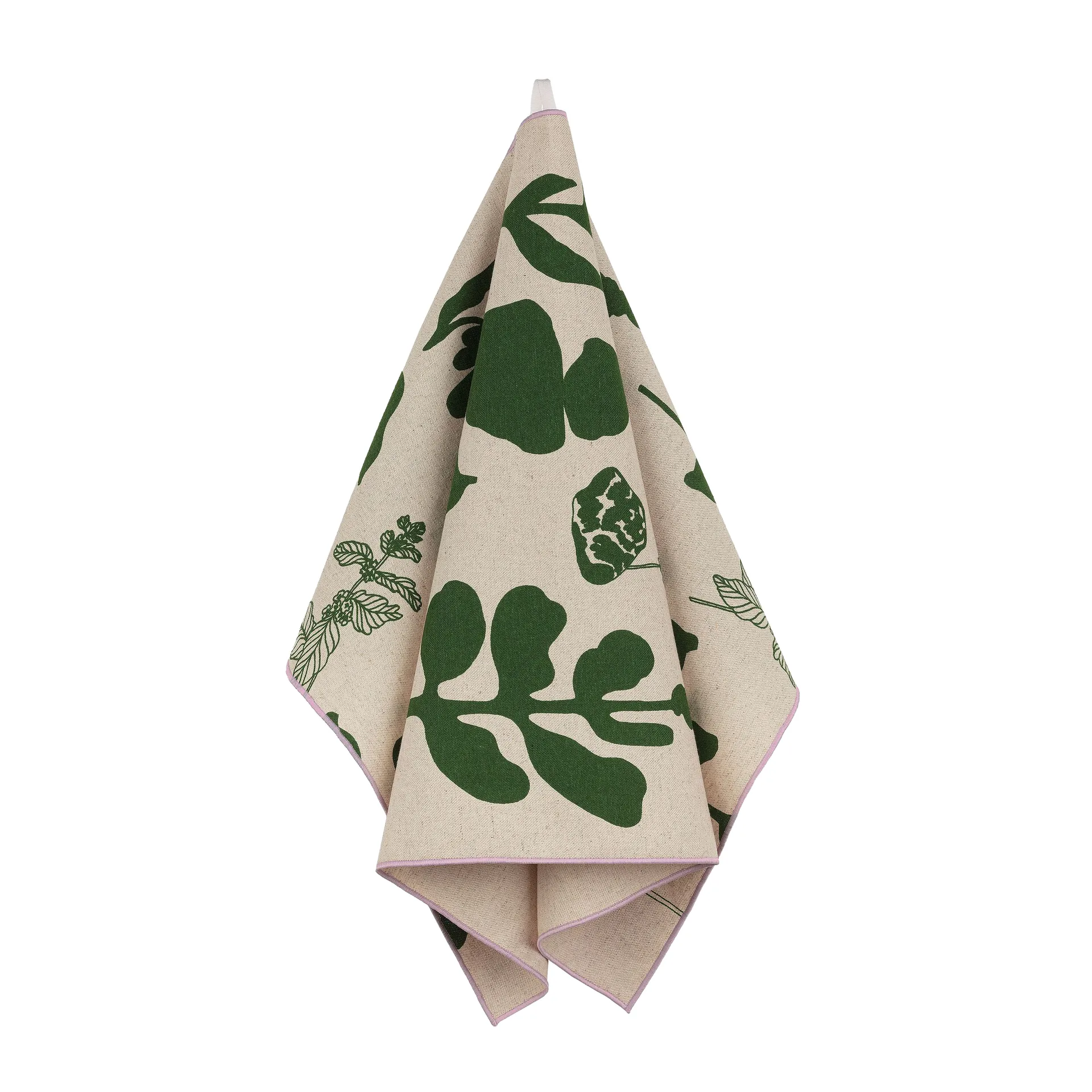 Paño de cocina Elokuun Varjot 47x70 cm, verde-beige Marimekko