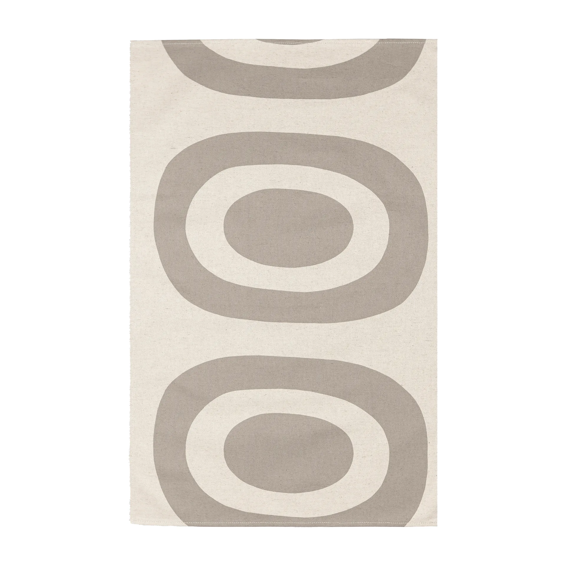 Paño de cocina Melooni 70x43 cm, blanco-gris Marimekko