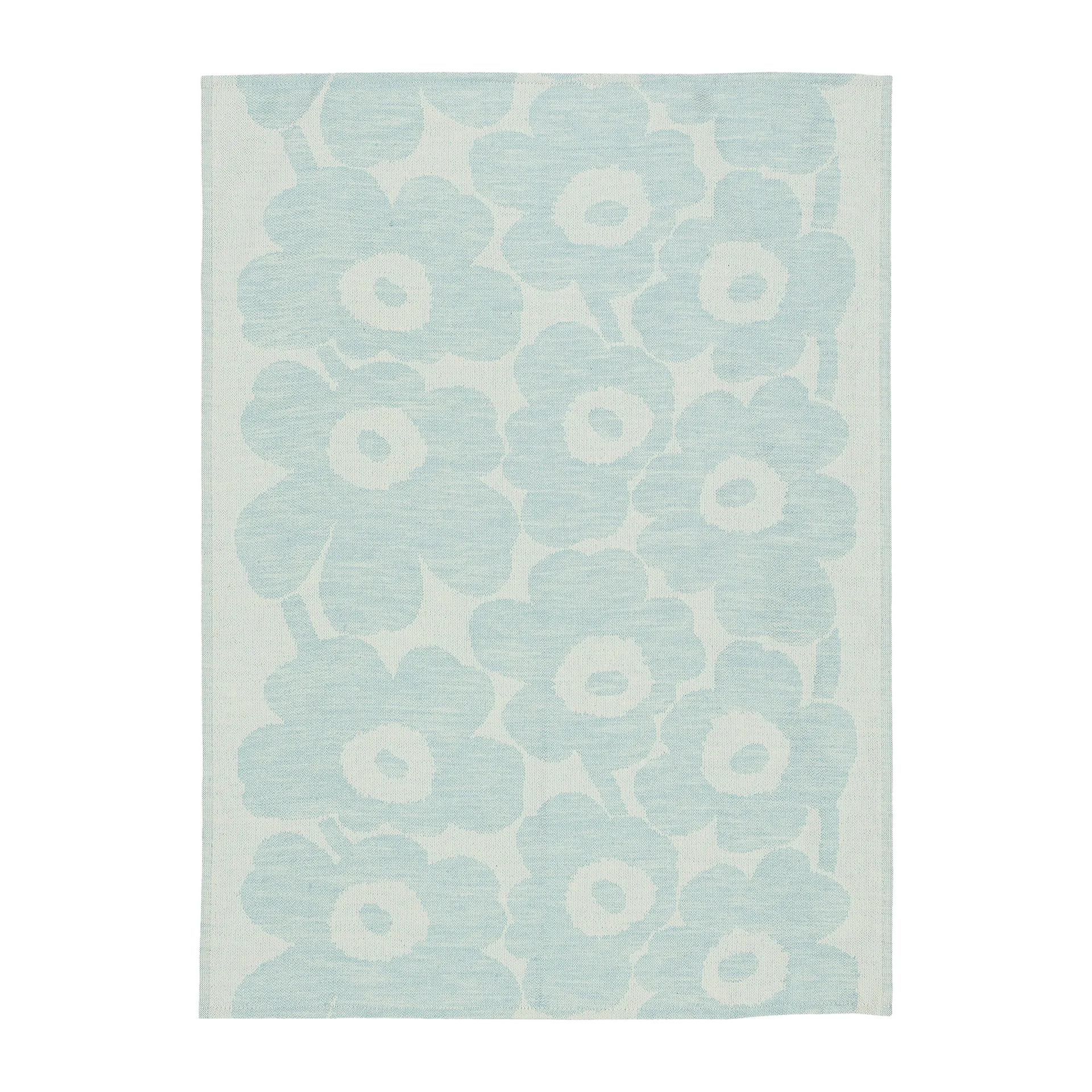 Paño de cocina Pieni Unikko algodón-lino 50x70 cm, Off white-light blue Marimekko