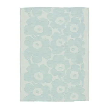 Paño de cocina Pieni Unikko algodón-lino 50x70 cm - Off white-light blue - Marimekko