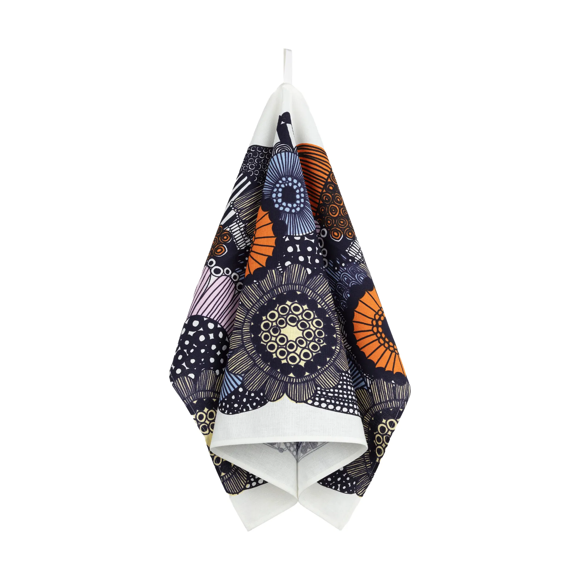 Paño de cocina Siirtolapuutarha 47x70 cm, White-yellow-orange-light blue Marimekko