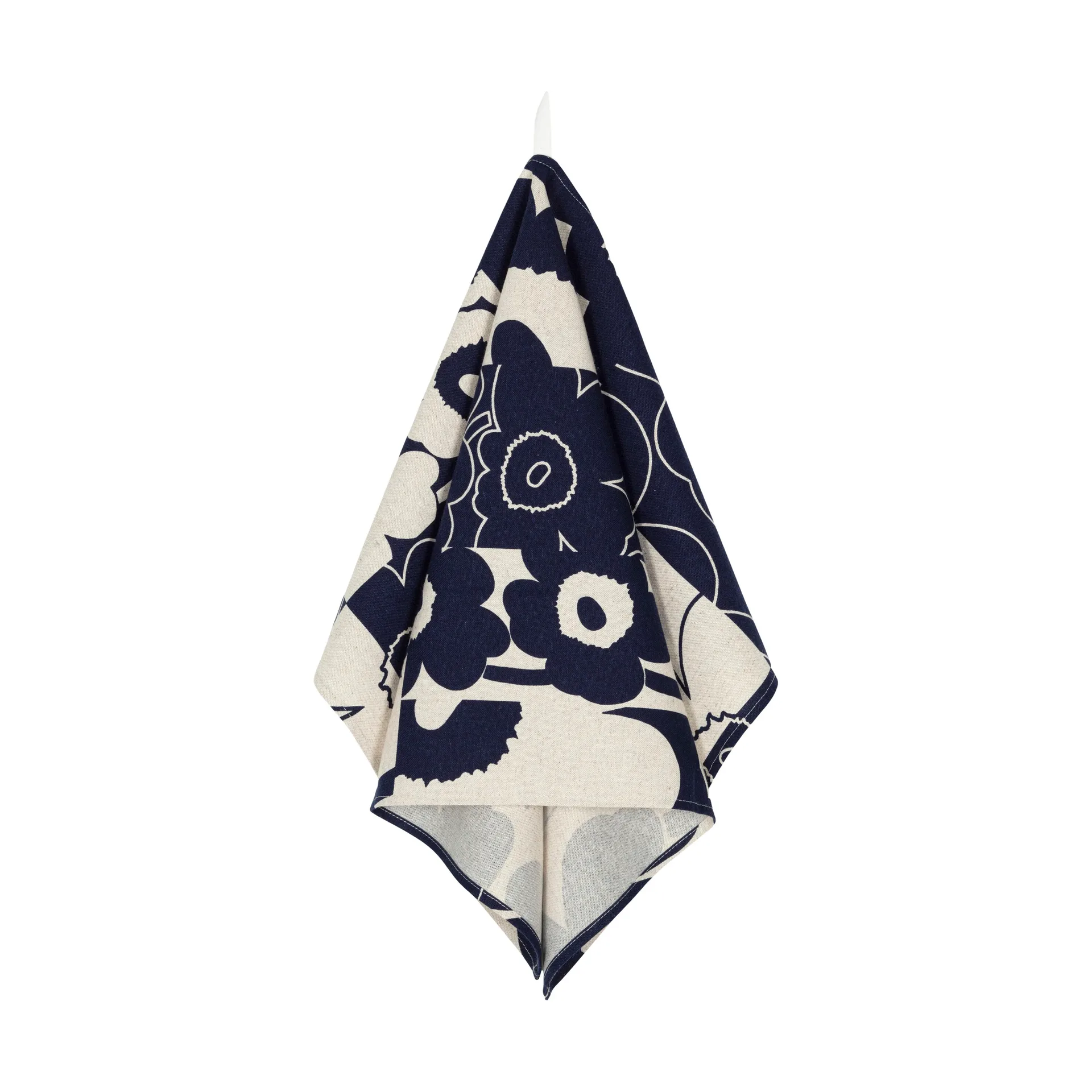 Paño de cocina Unikko collage 43x70 cm, Linen-dark navy Marimekko